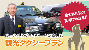 ゆったりとプライベートに楽しむ。観光タクシープラン